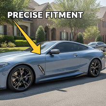 Load image into Gallery viewer, NINTE Side Skirts Splitter Rocker Panels Fit for BMW 8 Series G14 G15 840i M850i 2018+ Painted Gloss Black One Piece AC Style Without Logo - NINTE
