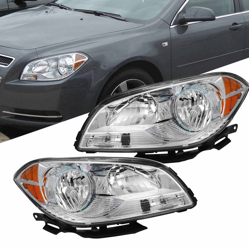 NINTE Headlights For 2008-2012 Chevrolet Malibu