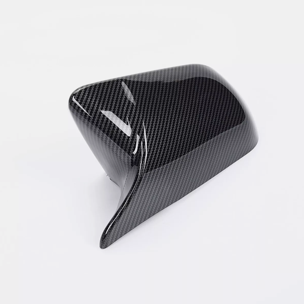 NINTE Side Mirror Covers For 2015-2024 MUSTANG W/O Led Signal M Style Real Carbon Fiber