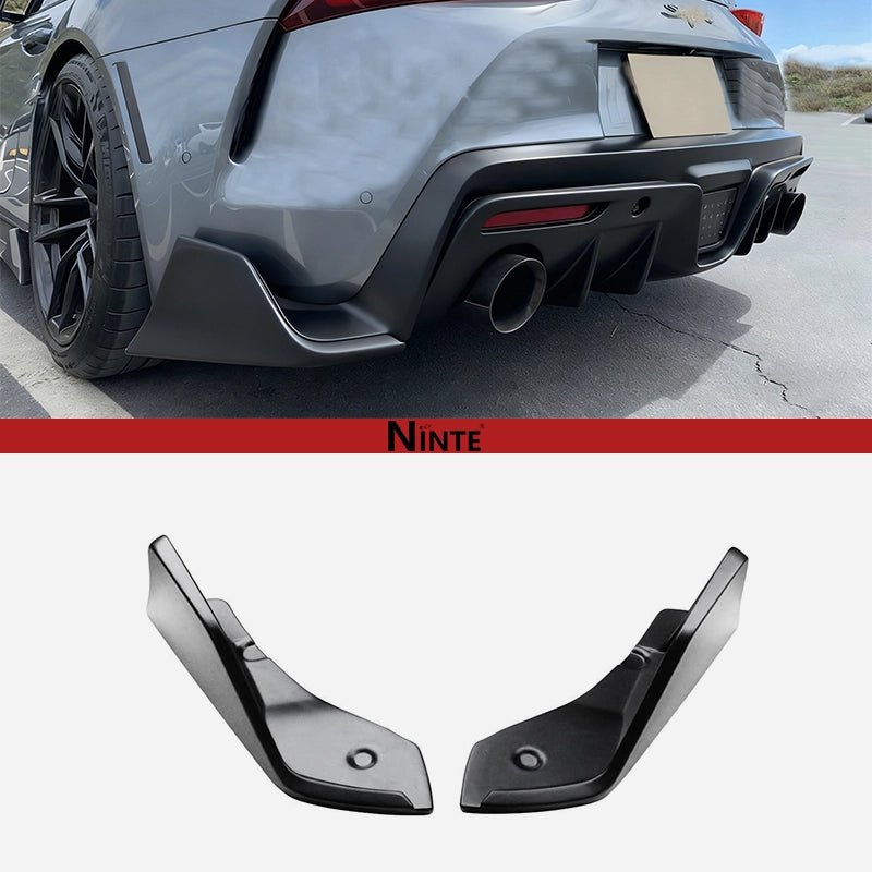 NINTE AG Style Rear Bumper Side Corner Aprons For 2020 - 2025 Toyota GR Supra A90 A91 MK5 - NINTE