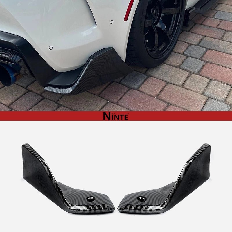 NINTE AG Style Rear Bumper Side Corner Aprons For 2020 - 2025 Toyota GR Supra A90 A91 MK5 - NINTE
