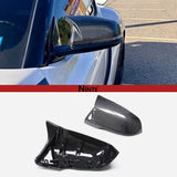 NINTE MirrorCaps M Style Real Carbon Fiber For 2020-2025 Toyota Supra A90 Replacement
