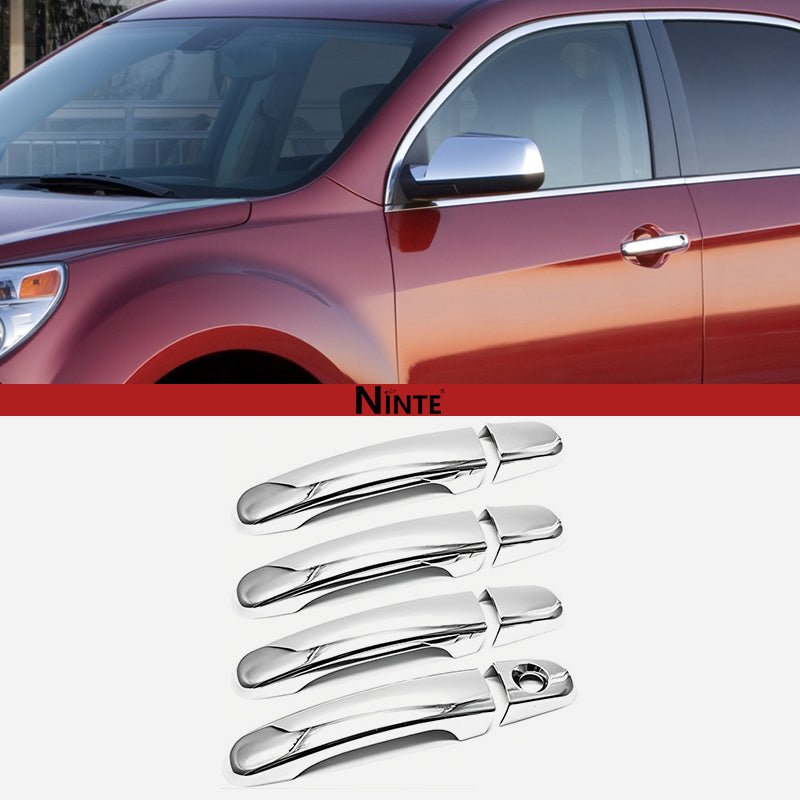 NINTE Mirror Caps & Door Handle Covers For 2010 - 2017 Chevy Equinox & GMC Terrain - NINTE