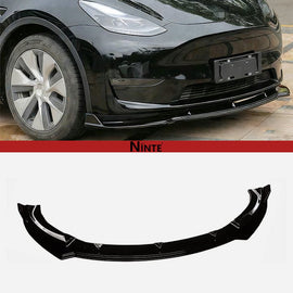 NINTE Performance Style Front Lip For 2020 - 2024 Tesla Model Y - NINTE