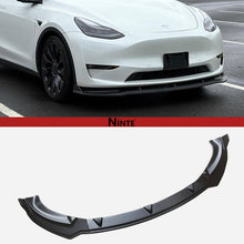 Laden Sie das Bild in den Galerie-Viewer, NINTE Performance Style Front Lip For 2020 - 2024 Tesla Model Y - NINTE