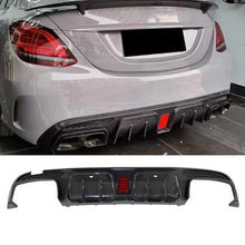 Load image into Gallery viewer, NINTE Rear Diffuser for 2015-2018 Benz W205 C-Class C63 C63S AMG