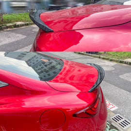 NINTE For 2017 - 2023 Infiniti Q60 Rear Spoiler Trunk Wing Spoiler Lid ABS - NINTE