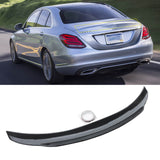 NINTE Rear Spoiler For 2015-2020 Mercedes Benz W205 C Class 4DR Sedan PSM Style Trunk Spoiler Wing