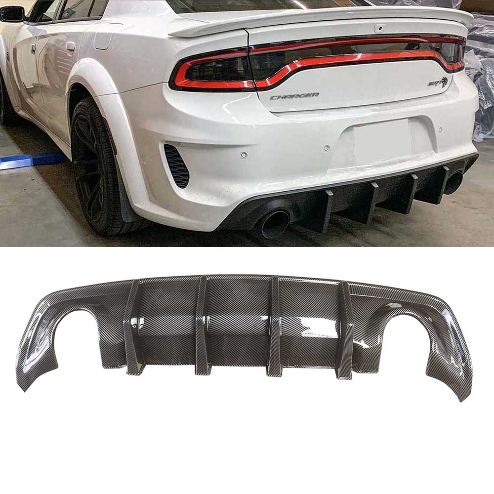 NINTE Rear Diffuser For 2020-2023 Dodge Charger SRT Hellcat Widebody Widebody