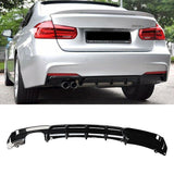 NINTE Rear Diffuser For 2012-2019 BMW F30 F31 M Sport Bumper 320i 328i Only Fit M Sport Model