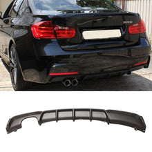 Load image into Gallery viewer, NINTE Rear Diffuser For 2012-2019 BMW F30 F31 M Sport Bumper 320i 328i Only Fit M Sport Model