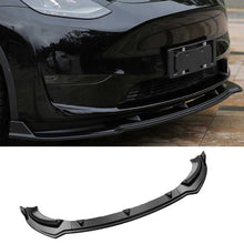 Laden Sie das Bild in den Galerie-Viewer, NINTE Front Bumper Lip For 2020-2024 Tesla Model Y Front Lower Chin Splitter