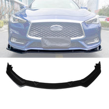 Load image into Gallery viewer, ninte-gloss-black-front-lip-for-infiniti-q60