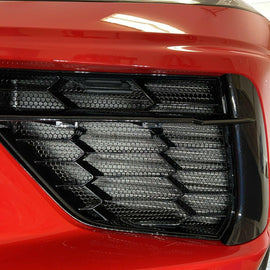 NINTE For 2020 - 2024 Chevrolet Corvette C8 Aluminum Radiator Grille Cover Protector Mesh Grill Kit - NINTE