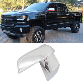 NINTE Mirror Caps For 2014 - 2020 Chevrolet Silverado 1500 GMC Sierra 1500 Top Half Covers - NINTE