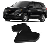 NINTE Mirror Covers For 2018-2024 Chevrolet Equinox & GMC Terrain Side Rear View Mirror Overlays
