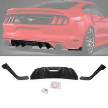 Laden Sie das Bild in den Galerie-Viewer, NINTE Rear Diffuser For 2015 2016 2017 Ford Mustang Rear Bumper Lip HN Style