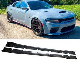 NINTE For 2020 - 2023 Dodge Charger Widebody Rocker Panel Extension Lip Body Kits Side Skirts - NINTE