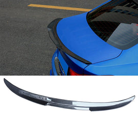 NINTE BMW 3 Series F30 M4 Style M3 2012 - 2018 Carbon Fiber Rear Roof Trunk boost Spoiler Wing - NINTE
