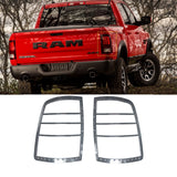 NINTE Taillight Frame Cover For 2009-2018 Dodge Ram 1500 Truck Tail Light Trim