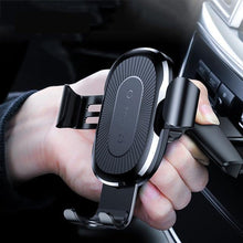 Cargar imagen en el visor de la galería, Smart Phone Car Wireless Charger 10W Fast Charging Car Air Vent Mount Phone Holder - NINTE