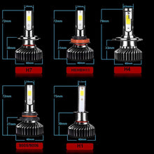 画像をギャラリービューアに読み込む, NINTE Universal Mini Size Car Headlight LED Bulb Auto Fog Light 12V - NINTE