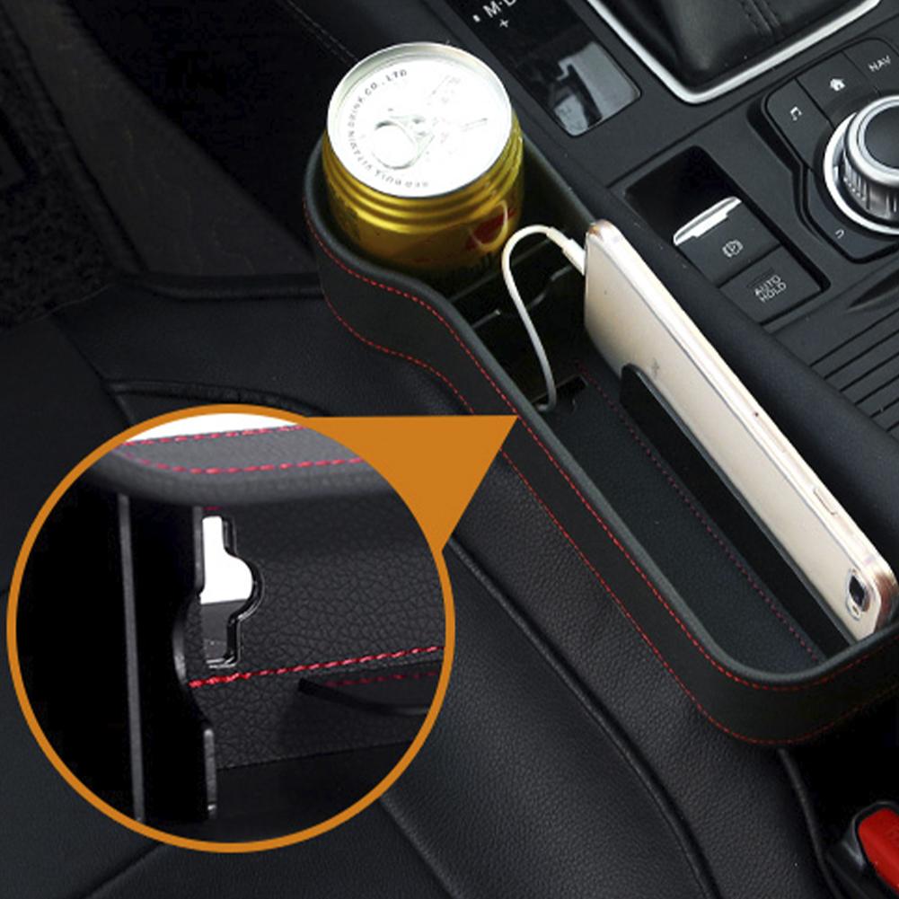 Ninte Car Seat Gap Storage Box Cup Phone Bottle Cups Holder Multi-Functional Accessories Accessories