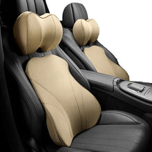 Charger l&#39;image dans la galerie, Ninte Breathable Car Neck Pillow Set Lumbar Seat Support Cushion Universal Back Pillows Accessories
