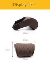 Load image into Gallery viewer, Ninte Memory Foam Car Headrest Seat Supports Sets Back Cushion Adjustment Auto Neck Rest Lumbar