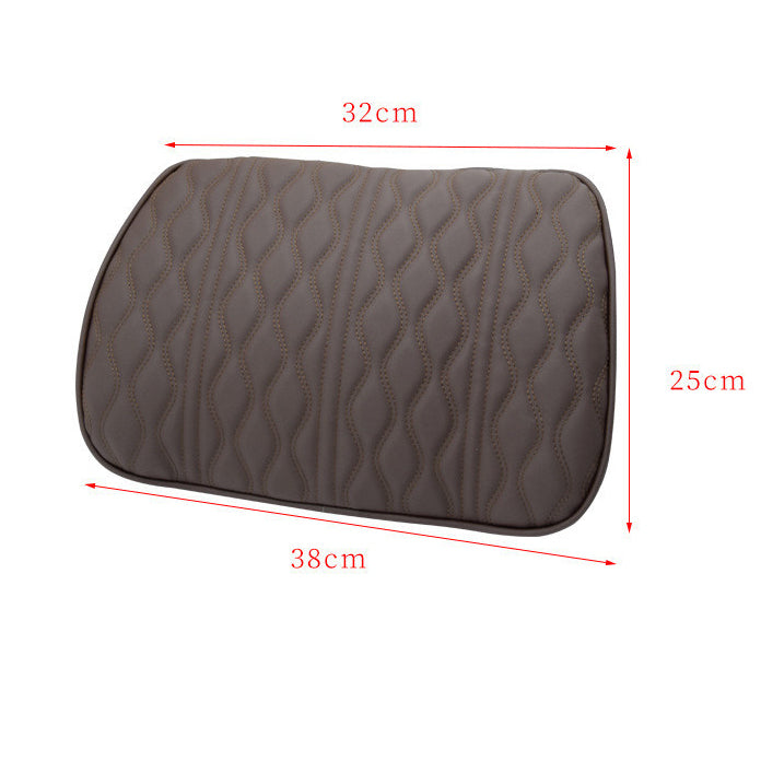 Ninte Memory Foam Car Headrest Seat Supports Sets Back Cushion Adjustment Auto Neck Rest Lumbar