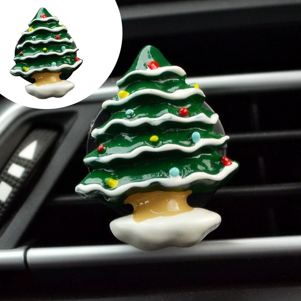 Ninte Christmas Elements Perfume Diffuser Clip Vent Air Freshener Auto Accessories Interior