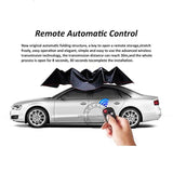 NINTE Universal Car Covers Automatic Sunshade Remote Control Umbrella Nano Telescopic
