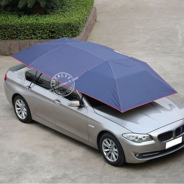 Universal Car-Covers Automatic Sunshade Remote Control Umbrella Nano Telescopic For Car Protection - NINTE