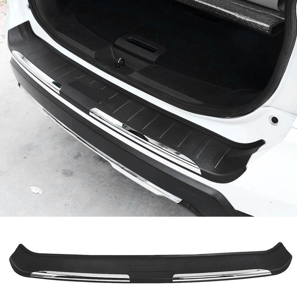 NINTE Nissan Rogue X-trail 2017-2019 Black Outer Rear Bumper Guard Plate Protector - NINTE