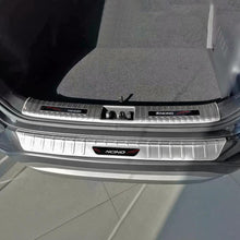 Cargar imagen en el visor de la galería, NINTE Hyundai Kauai Kona Encino SUV 2017-2020 Interior Stainless Rear Outer Bumper Protector Scuff Plate Guard Cover - NINTE