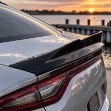 NINTE Rear Trunk Spoiler Wing Fit for Kia Stinger 2018-2023 Painted Gloss Black One Piece Highkick Duckbill Style