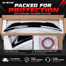 NINTE Rear Trunk Spoiler Wing Fit for Kia Stinger 2018-2023 Painted Gloss Black One Piece Highkick Duckbill Style