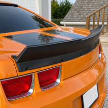 NINTE Rear Trunk Spoiler Wing Fit for Chevrolet Camaro 2010-2013 Unpainted Black ABS Plastic One Piece Duckbill Style