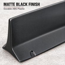 NINTE Rear Trunk Spoiler Wing Fit for Chevrolet Camaro 2010-2013 Unpainted Black ABS Plastic One Piece Duckbill Style