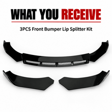 NINTE Front Bumper Lip Splitter Spoiler Fit for Dodge Durango SRT GT 1998-2024 Gloss Black - NINTE