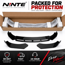 NINTE Front Bumper Lip Splitter Spoiler Fit for Dodge Durango SRT GT 1998-2024 Gloss Black - NINTE