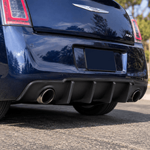 NINTE Rear Bumper Diffuser Fit for Chrysler 300 300S 2012-2014 Matte Black Shark Fin Style - NINTE