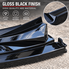NINTE Front Bumper Lip Splitter Fit for Toyota Camry SE XSE LE XLE 2025-2026 Gloss Black - NINTE