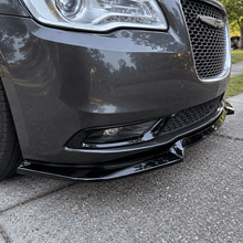 NINTE Front Bumper Lip Splitter Fit for Chrysler 300 2015-2023 Gloss Black - NINTE