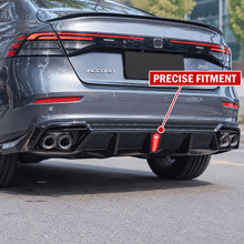 NINTE Rear Bumper Diffuser Kit Fit for Honda Accord 2023-2026 Gloss Black with LED Light - NINTE