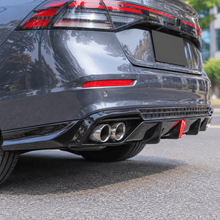NINTE Rear Bumper Diffuser Kit Fit for Honda Accord 2023-2026 Gloss Black with LED Light - NINTE