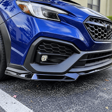 NINTE Front Bumper Lip Splitter Fit for Subaru WRX 2022-2026 Gloss Black ST Style - NINTE