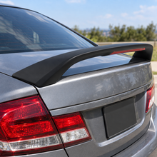 NINTE Rear Trunk Spoiler Wing Fit for Honda Civic Sedan 2012-2015 Matte Black with Integrated LED