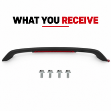 NINTE Rear Trunk Spoiler Wing Fit for Honda Civic Sedan 2012-2015 Matte Black with Integrated LED