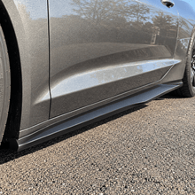 NINTE Side Rocker Panel Extension Kit Fit for Chevrolet Camaro RS SS LT LS 2016-2023 Black ZL1 Style 2-Piece Left and Right Set - NINTE
